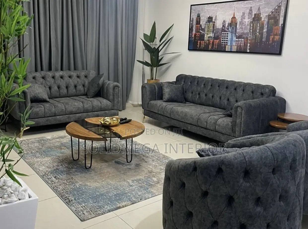 Solid Interior 7 Seater Sofa