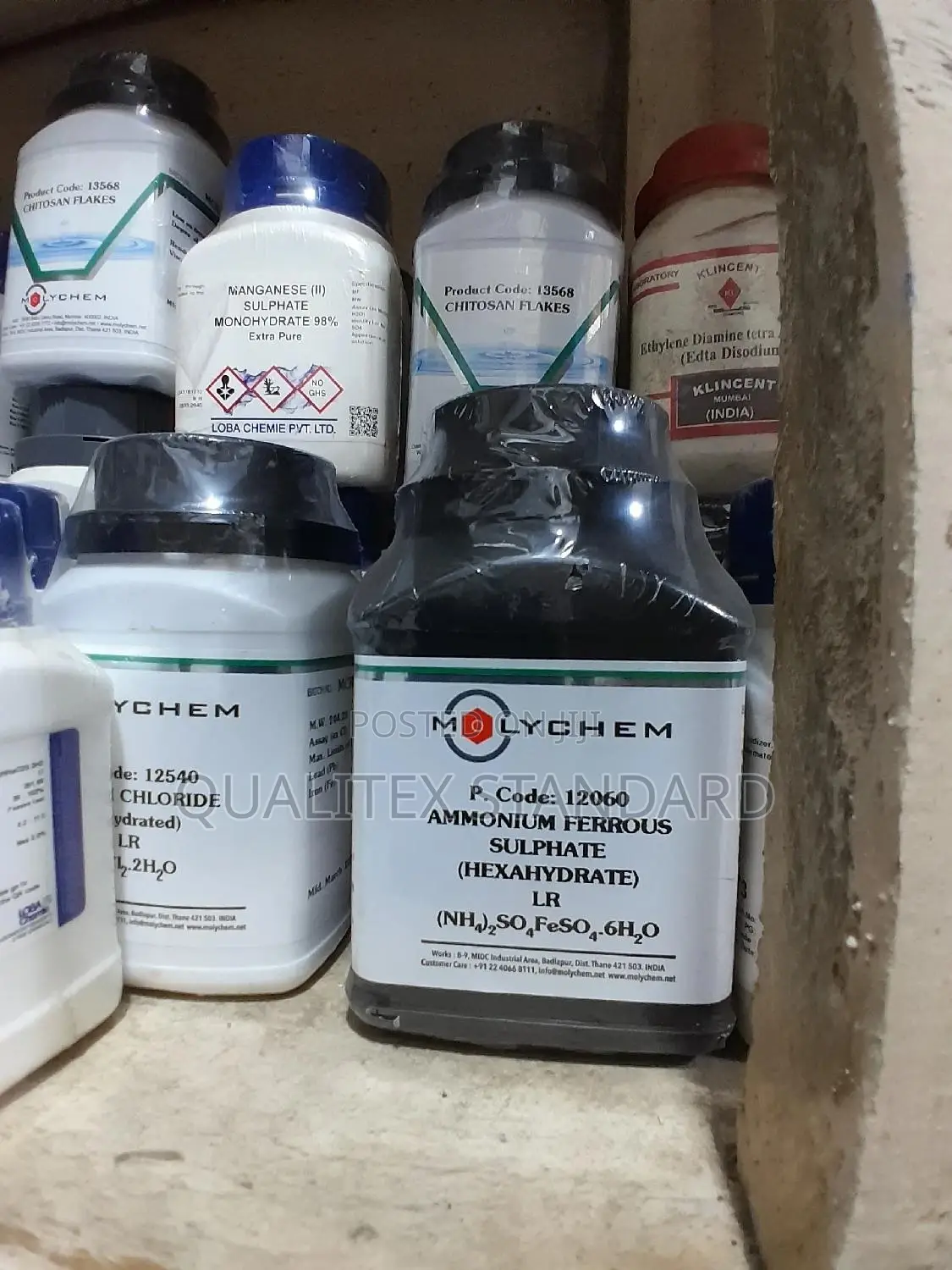 Ammonium Ferrous Sulphate Hexahydrate