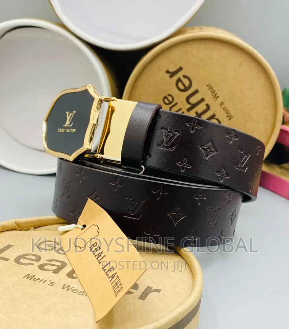 Valentino Garavani Logo Hardware Leather Buckle Belt