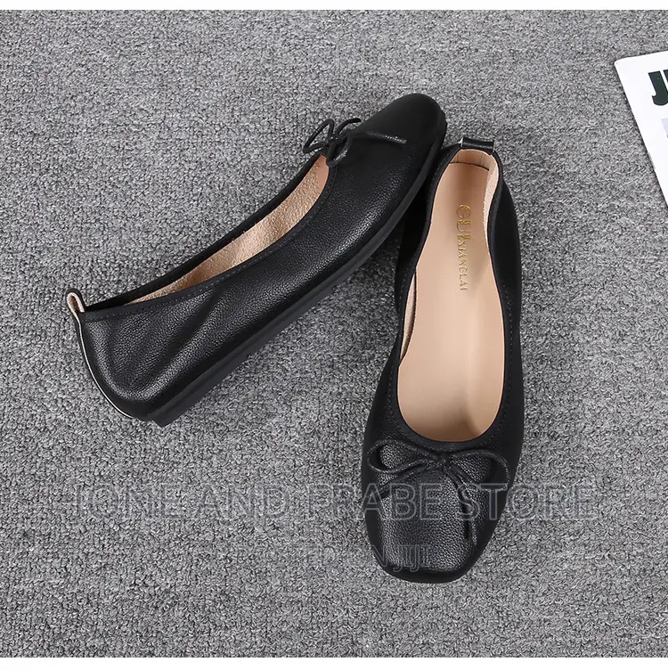 Women Leather Flat Shoes