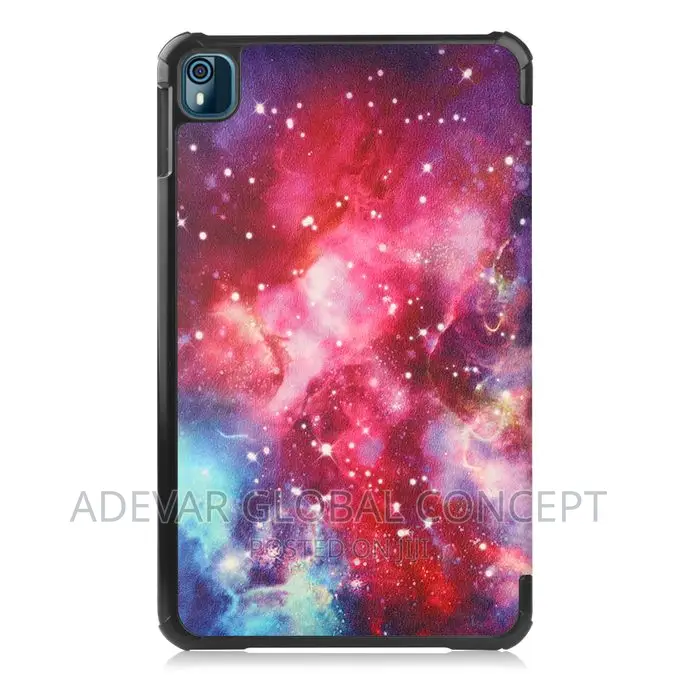 Tablet Case for Nokia T10 With Magnetic Folding Pouch Stand