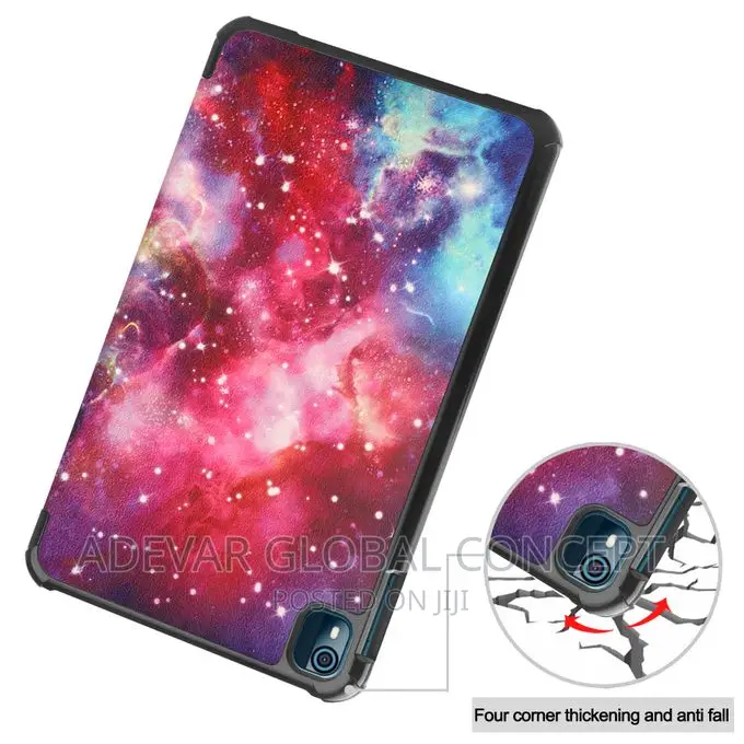 Tablet Case for Nokia T10 With Magnetic Folding Pouch Stand
