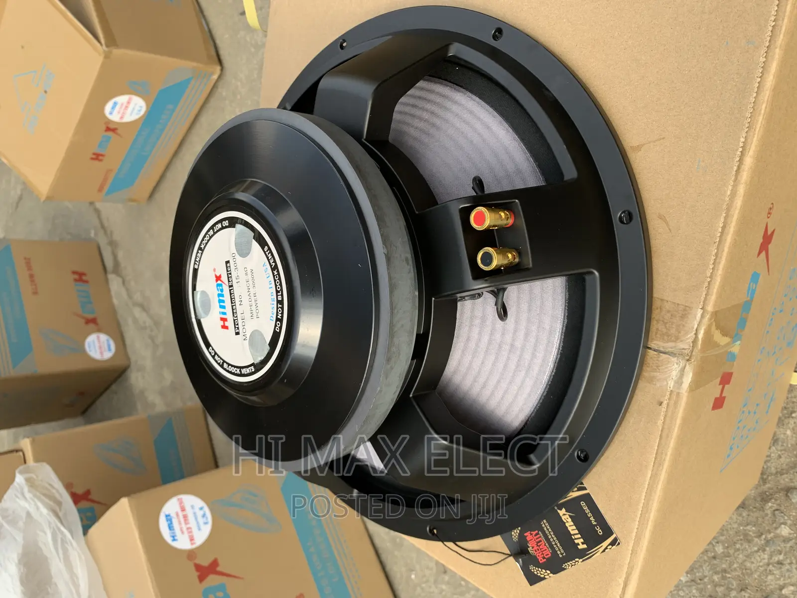 3000watt Himax 15inch Speaker