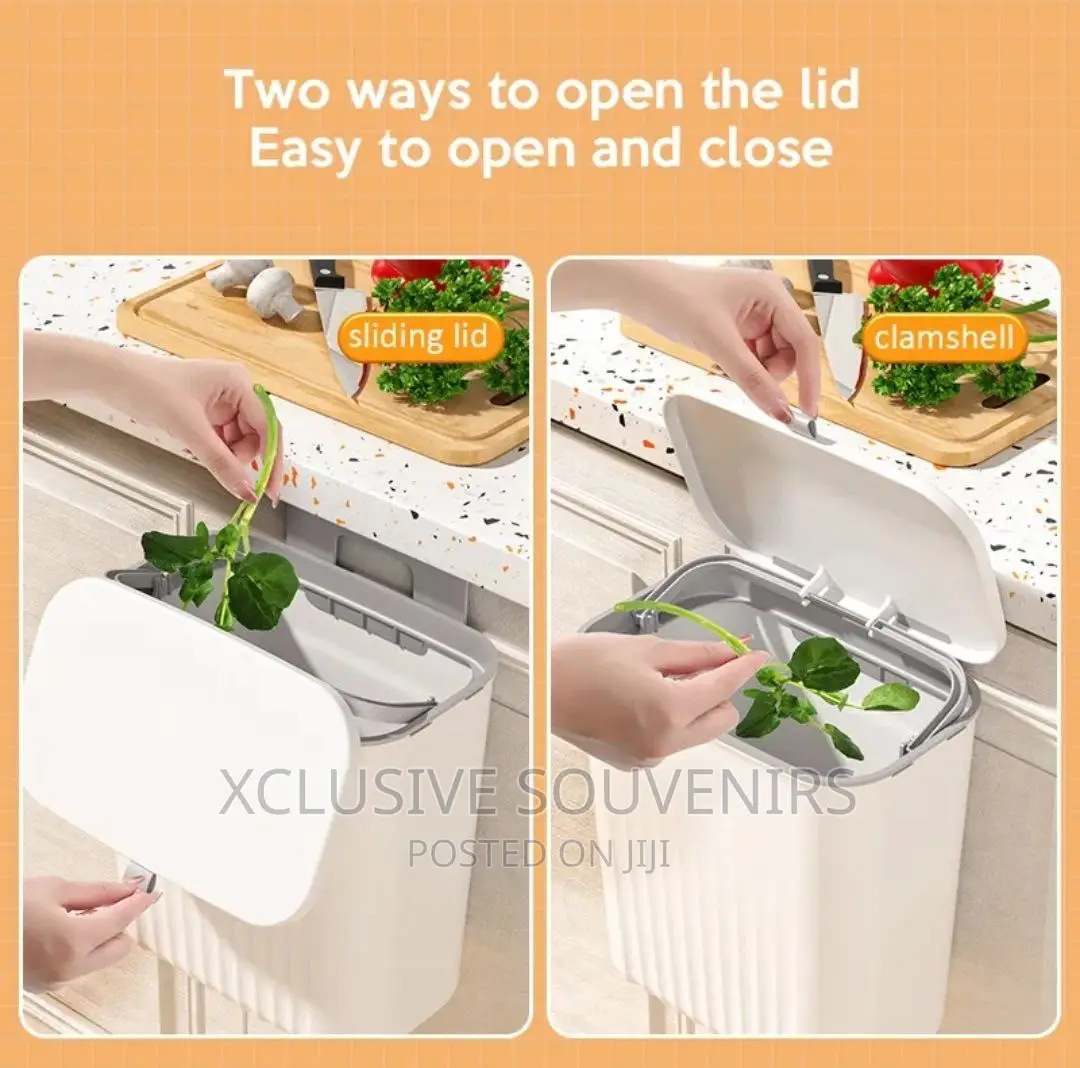 2.4 Gallon Kitchen Compost Bin for Counter Top or Under Sink