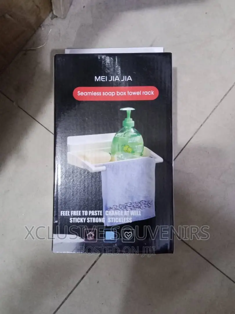 Soap and Towel Rack
