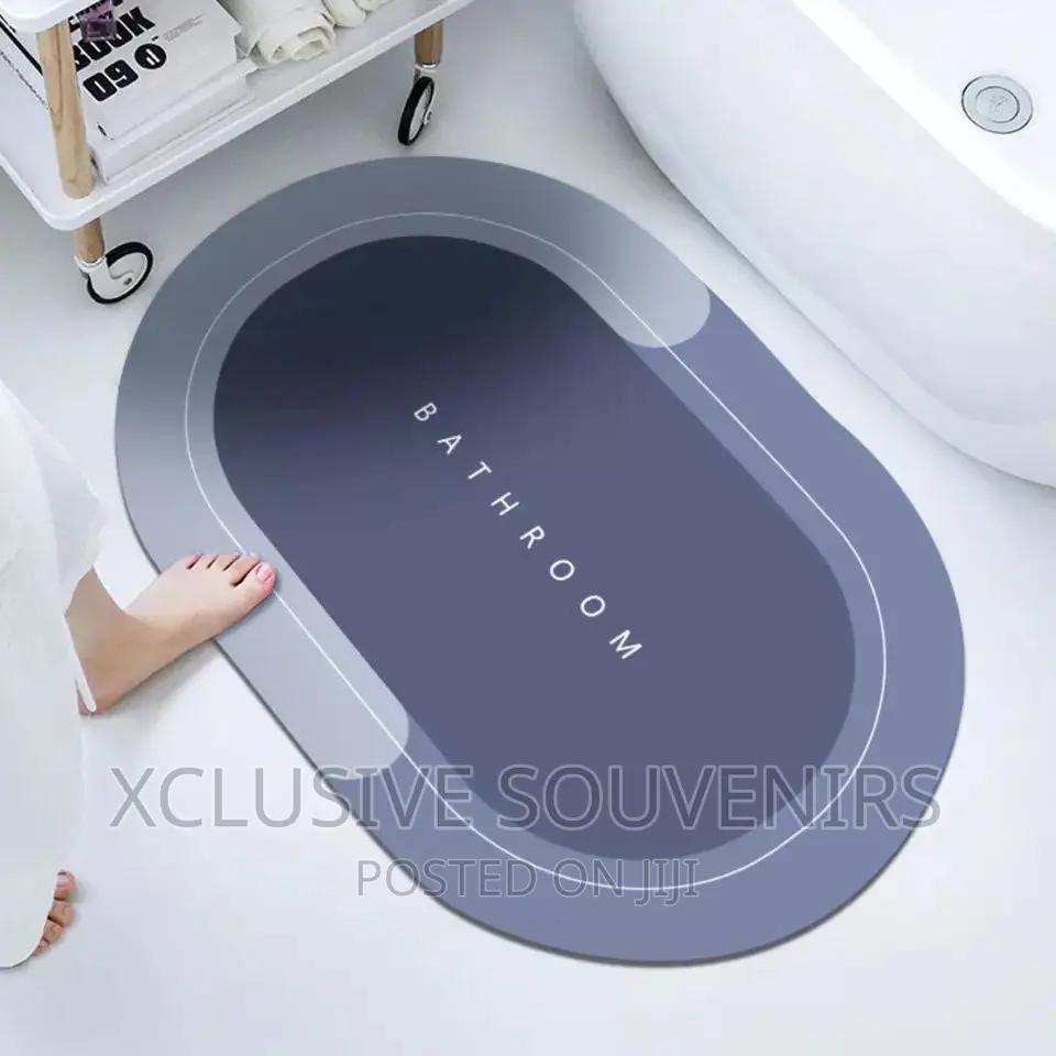 Absorbent Non Slip Quick Dry Stain Resistant Bathroom Mat