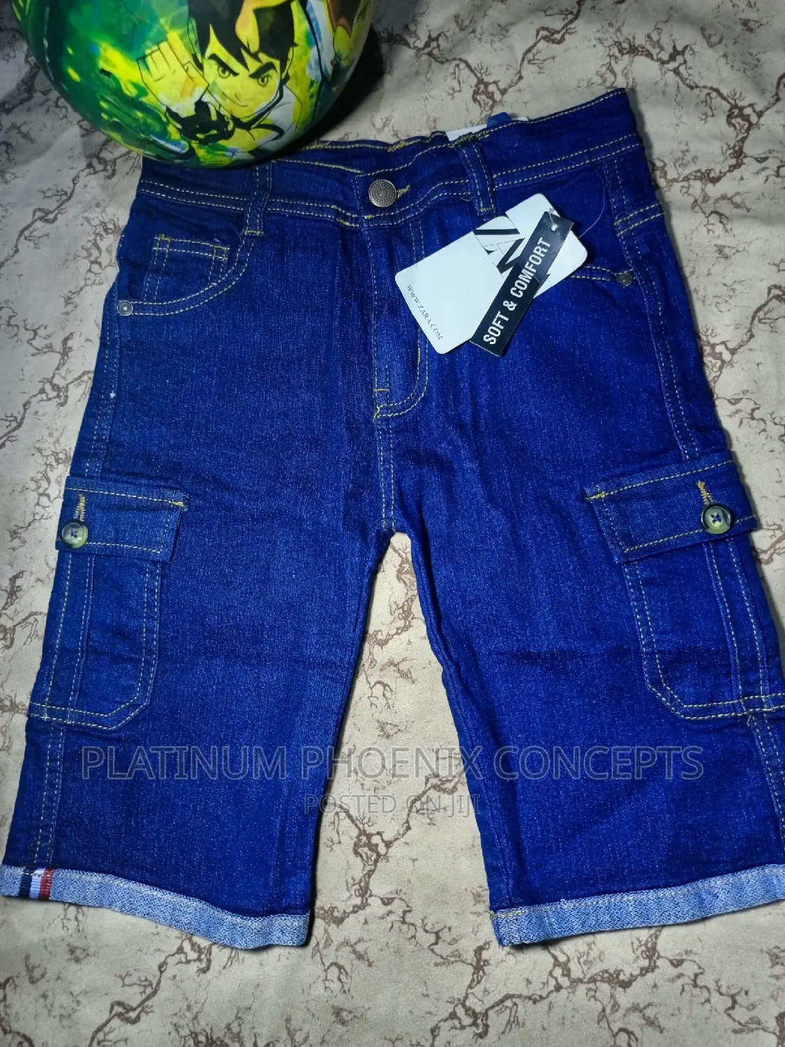 3/4 Jeans Short for Kids