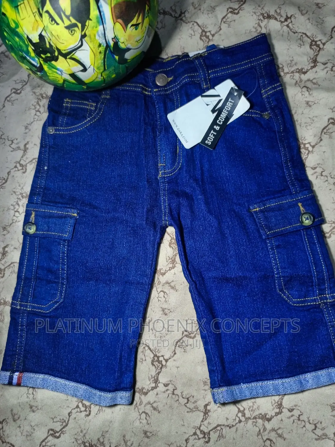 3/4 Jeans Short for Kids