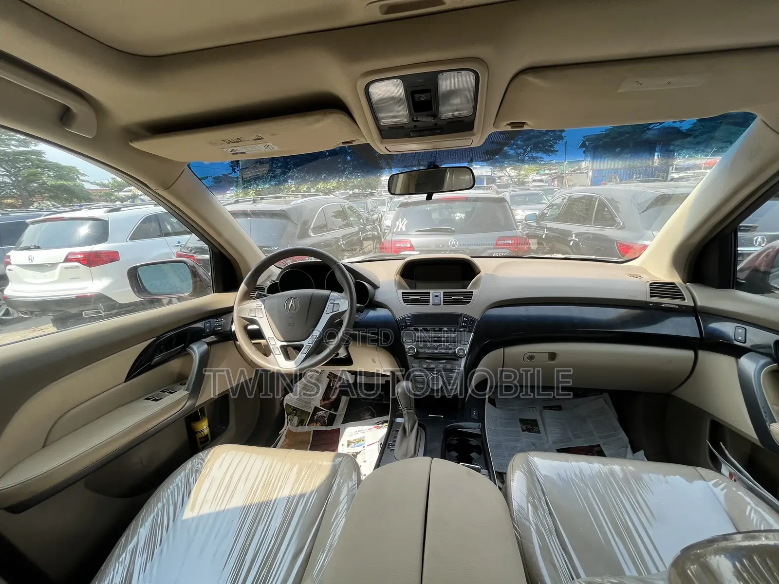 Acura MDX SUV 4dr AWD (3.7 6cyl 5A) 2008 Red