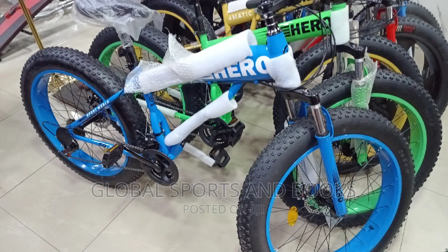 Fat Tyre Bicycle White