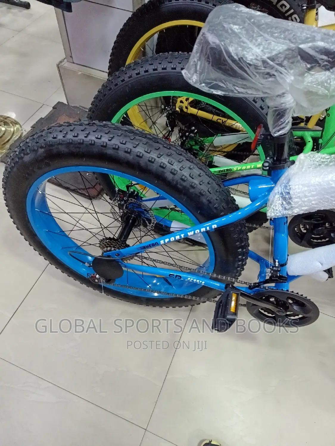 Fat Tyre Bicycle White
