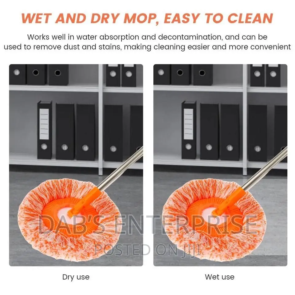 Adjustable Easy Cobweb and Dust Removal Broom