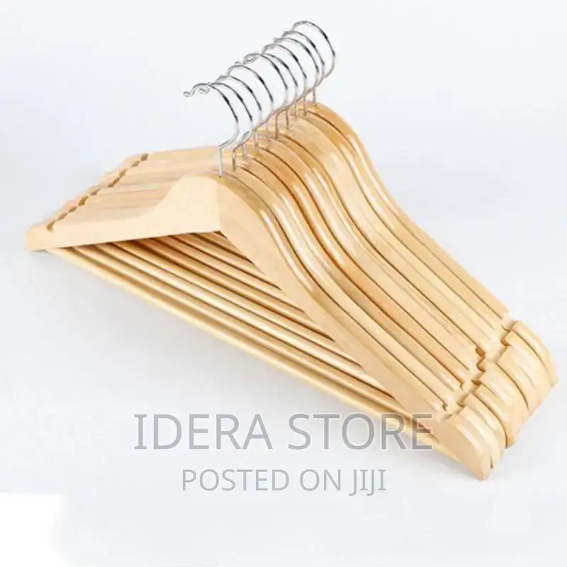 Wooden Hanger -10 Pieces