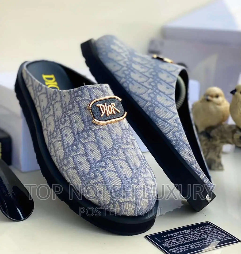 Dior Luxury Men Designer Half Shoe