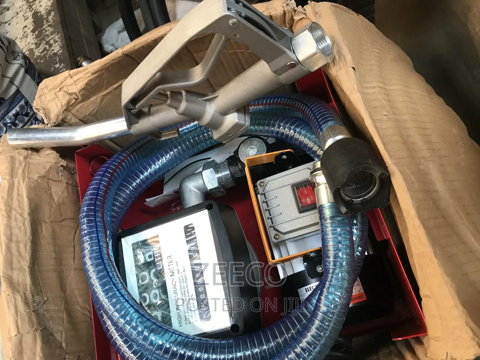 Electric Flow Meter Fuel and Diesel Pump Complete