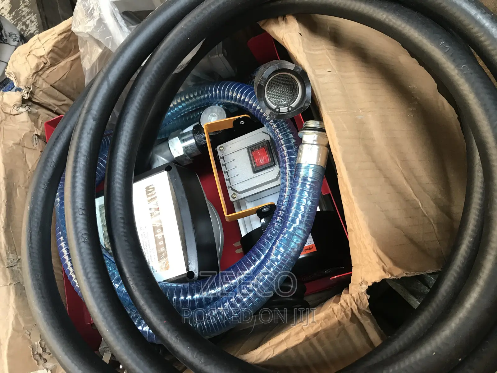 Electric Flow Meter Fuel and Diesel Pump Complete