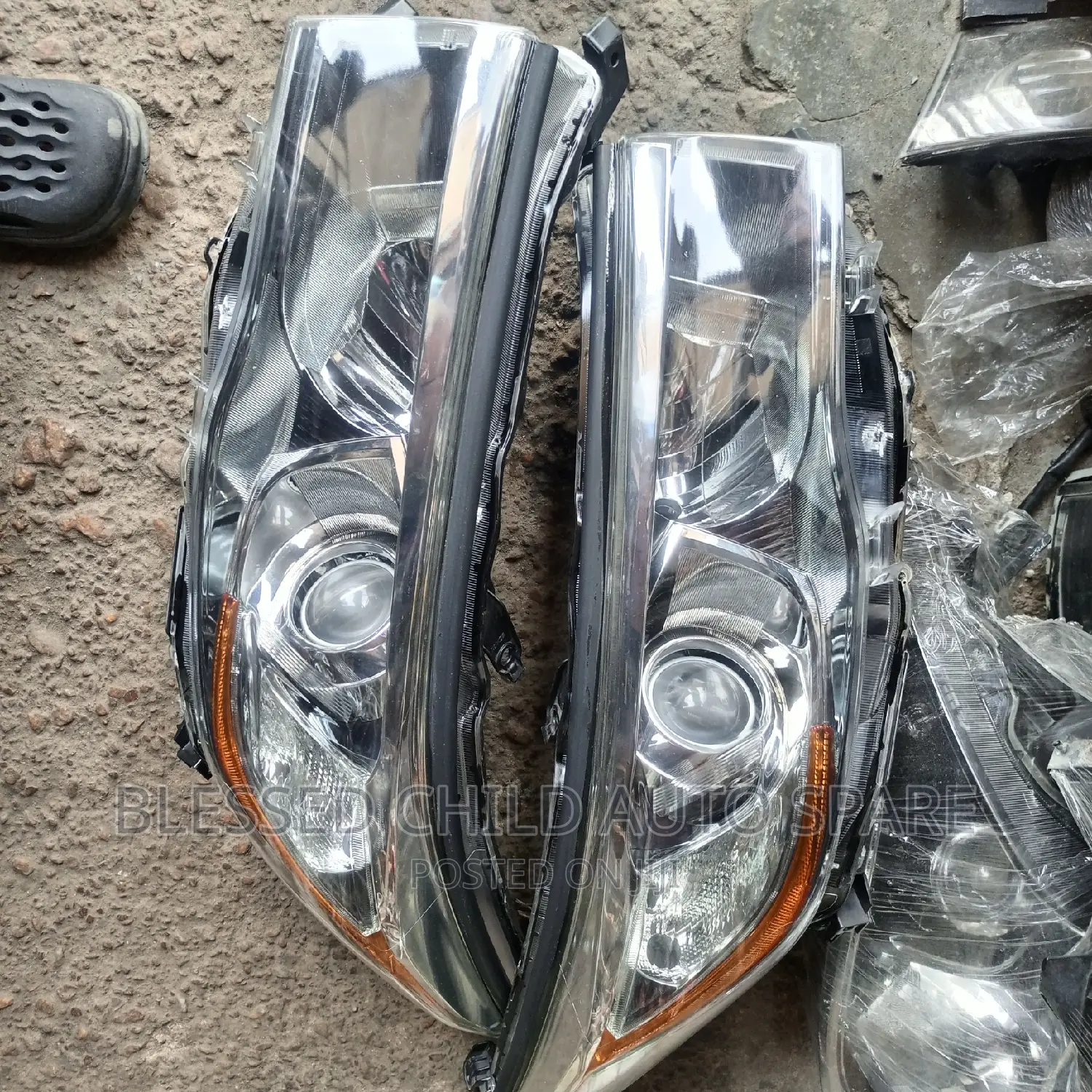 Headlamp Toyota Highlander 2014-2016