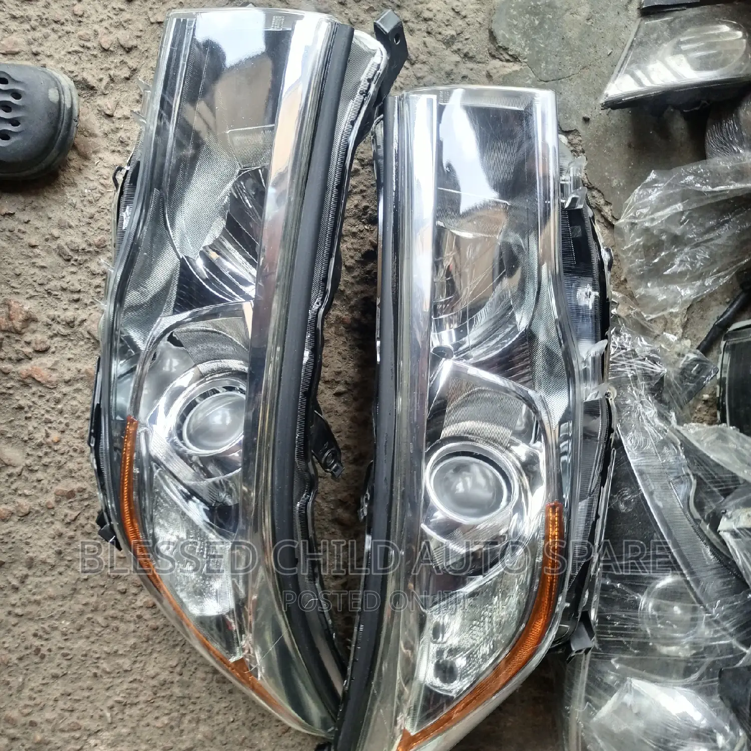Headlamp Toyota Highlander 2014-2016