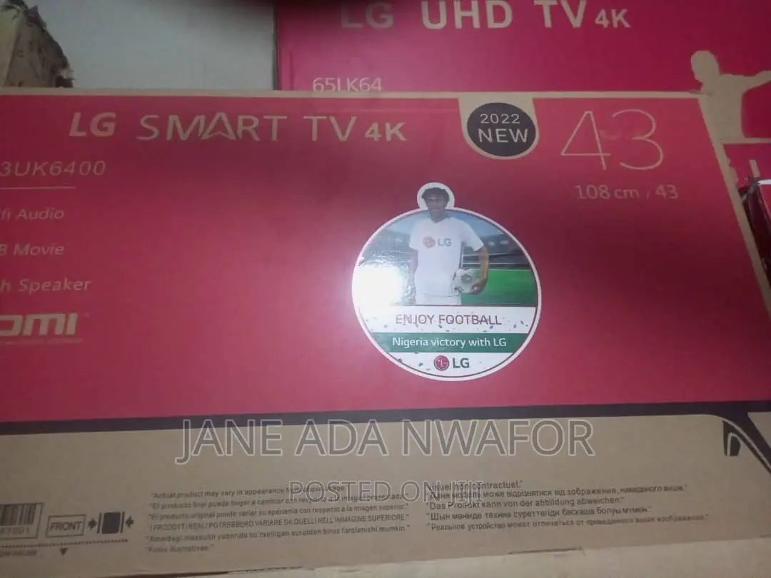 43 Inches LG Smart Tv