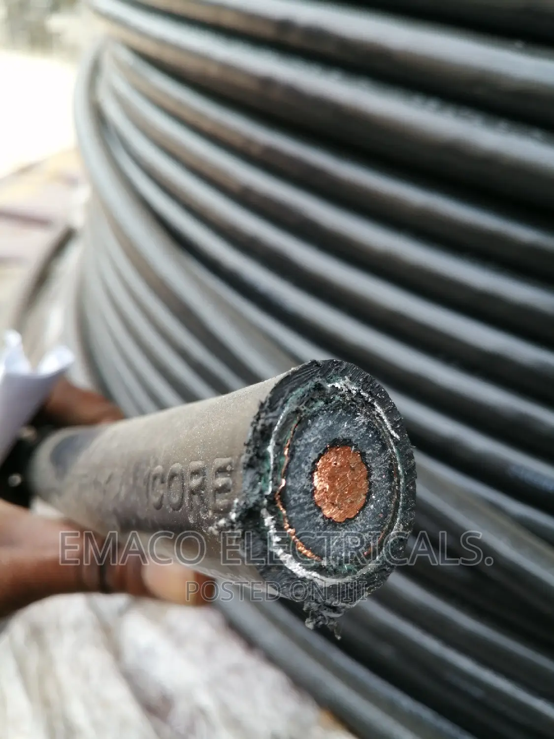 Xlpe Copper Cable 50mm X 1core 11KV High Voltage Power Cable
