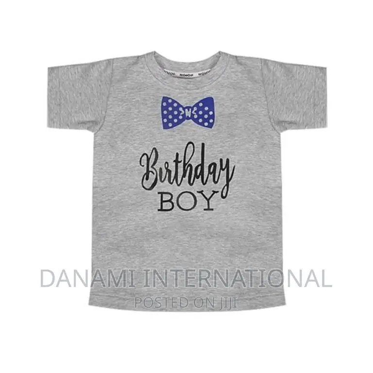Danami Birthday Boy Printed Children T Shirt