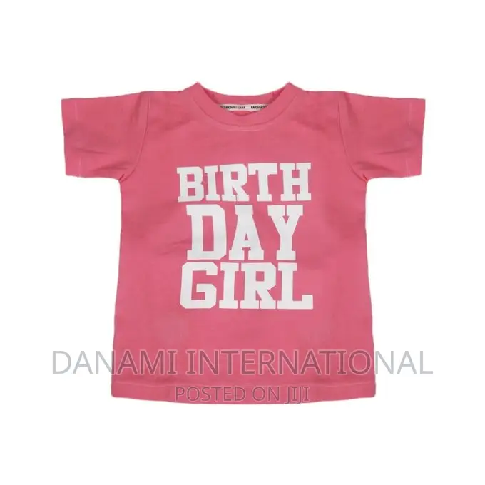 Danami Birthday Girl Printed Children T Shirt