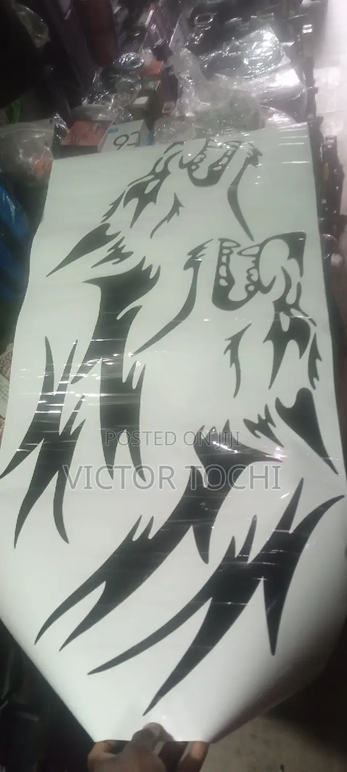 Wolf Car Sticker