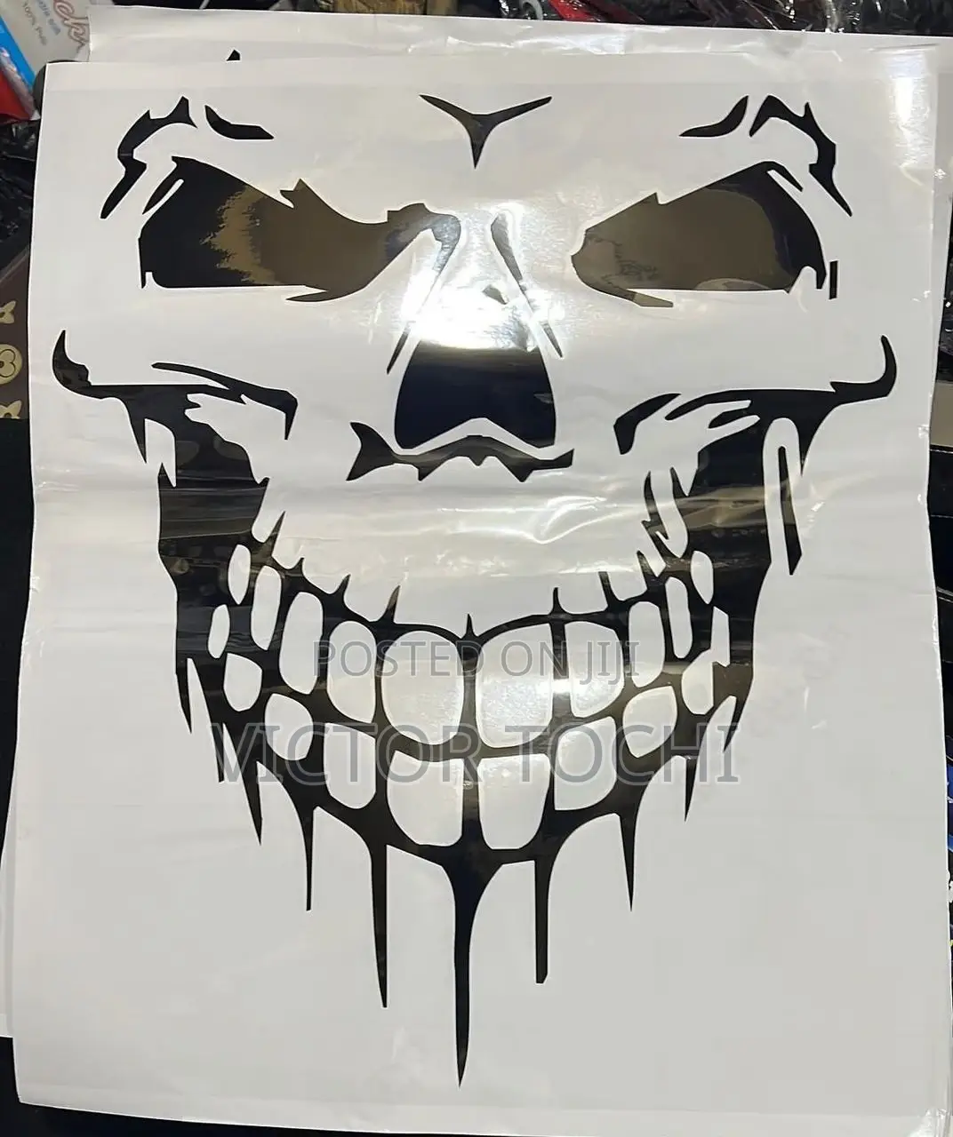 Car Skull Stickers