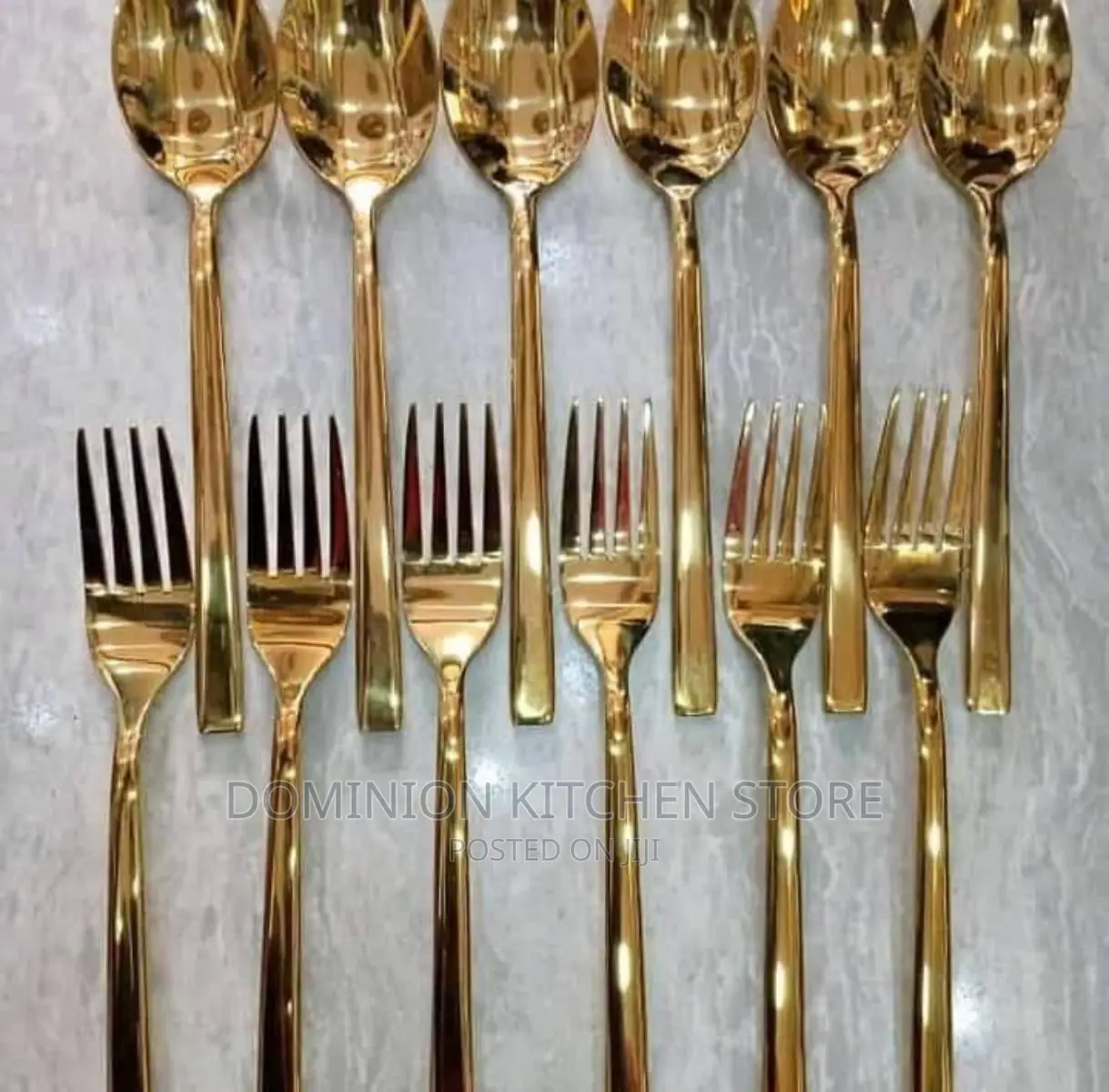 Quality Gold Eaten Spoon(12pcs)