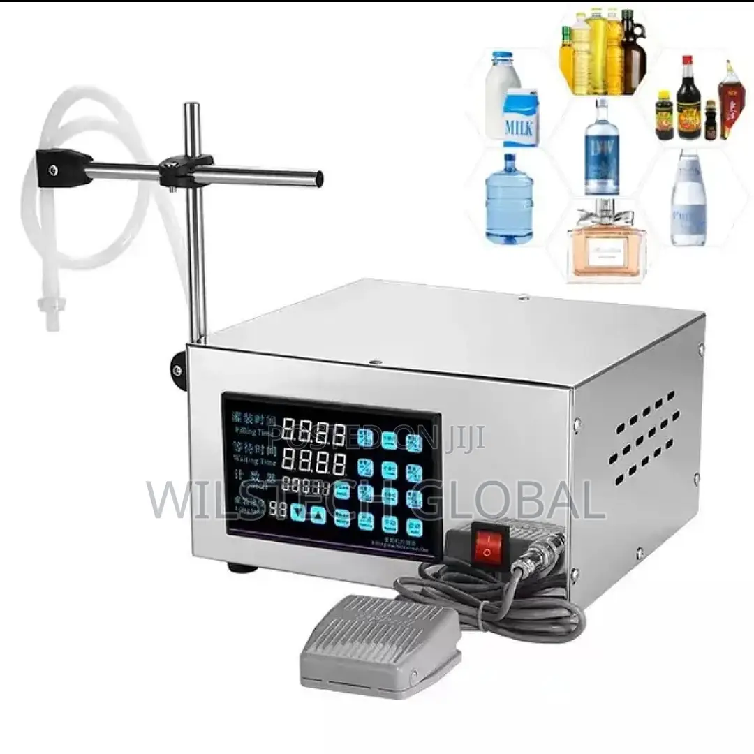 Semi Automatic Liquid Beverage and Milk Filling Machine