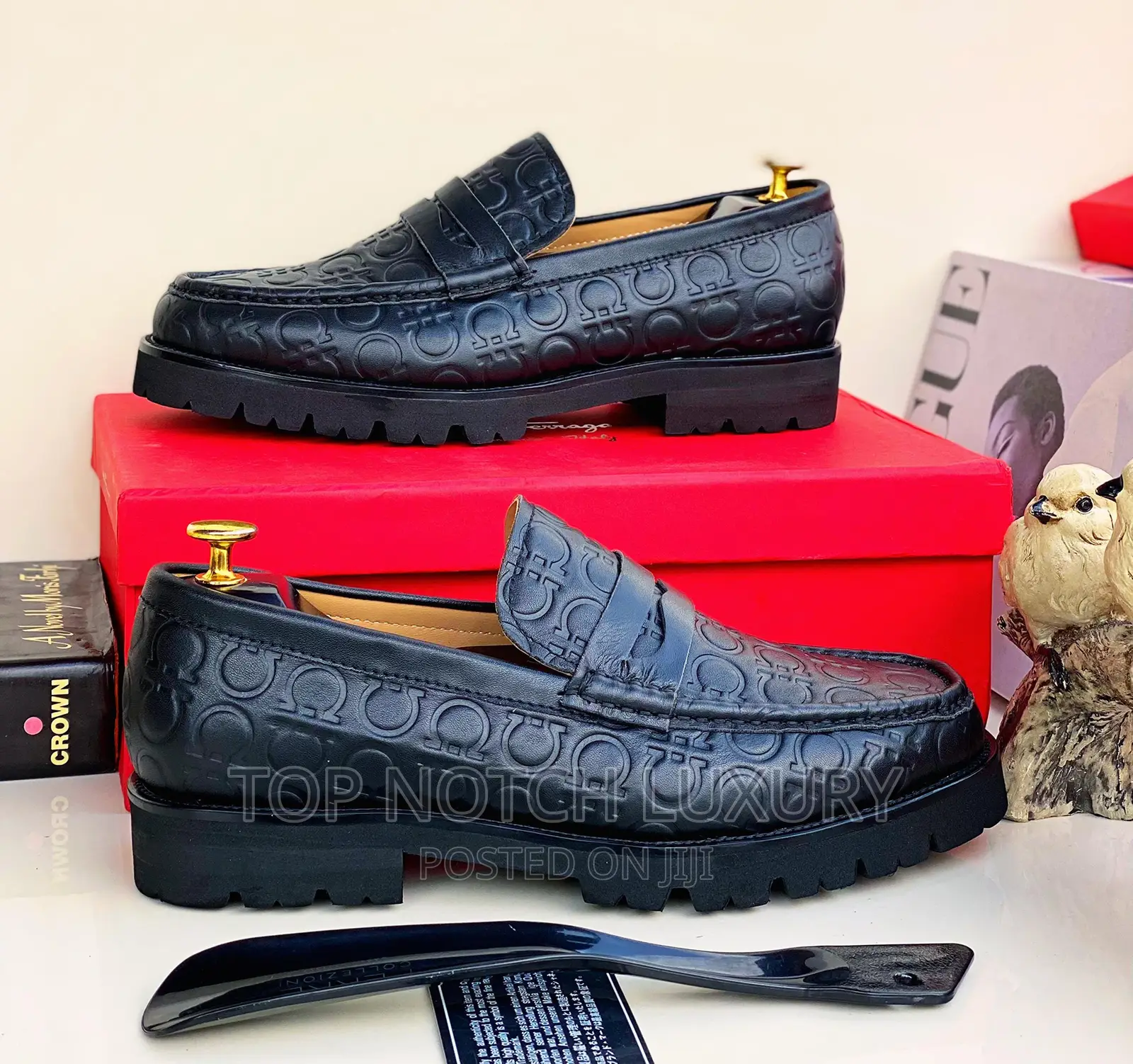 Salvatore Ferragamo Luxury Designer Flat Shoe