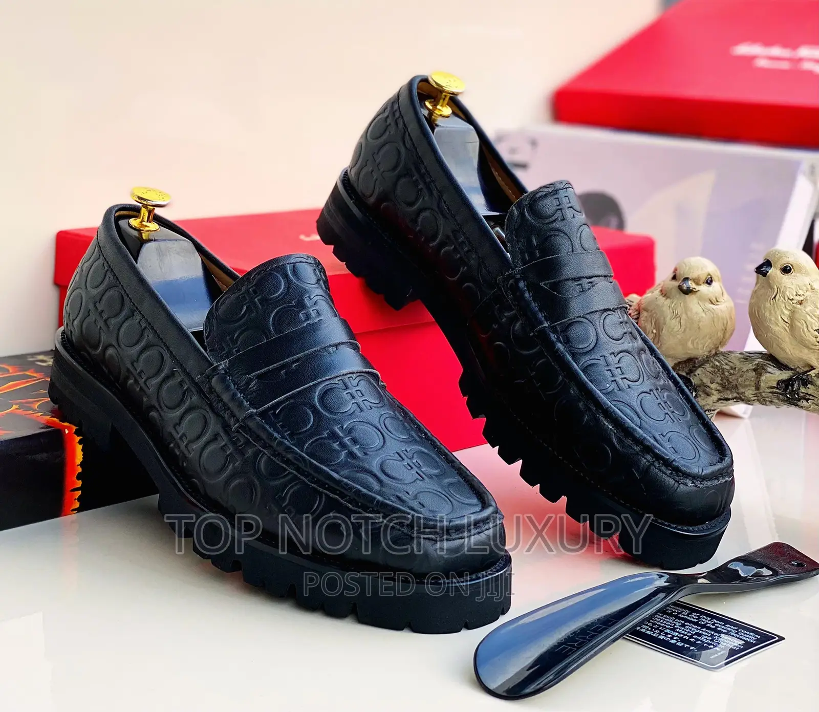 Salvatore Ferragamo Luxury Designer Flat Shoe