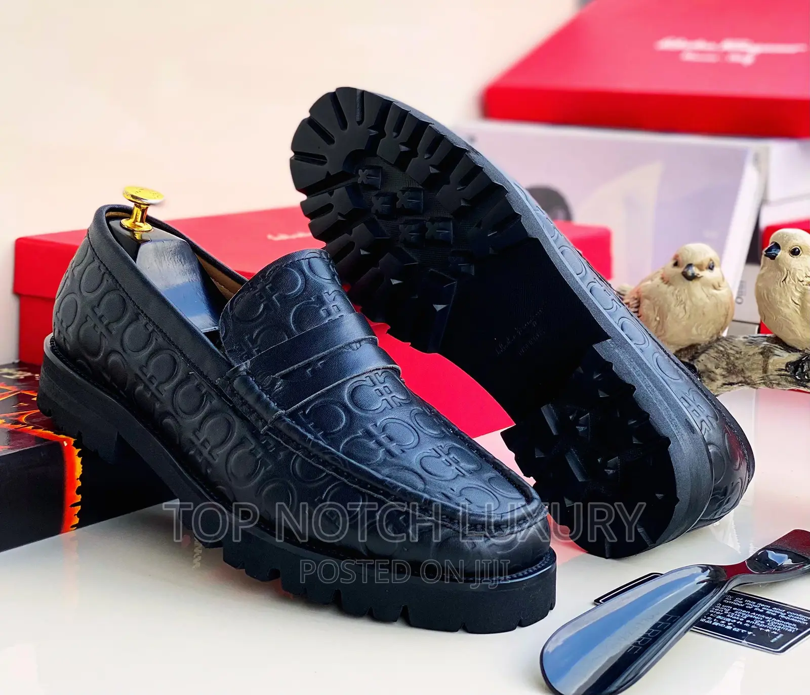 Salvatore Ferragamo Luxury Designer Flat Shoe
