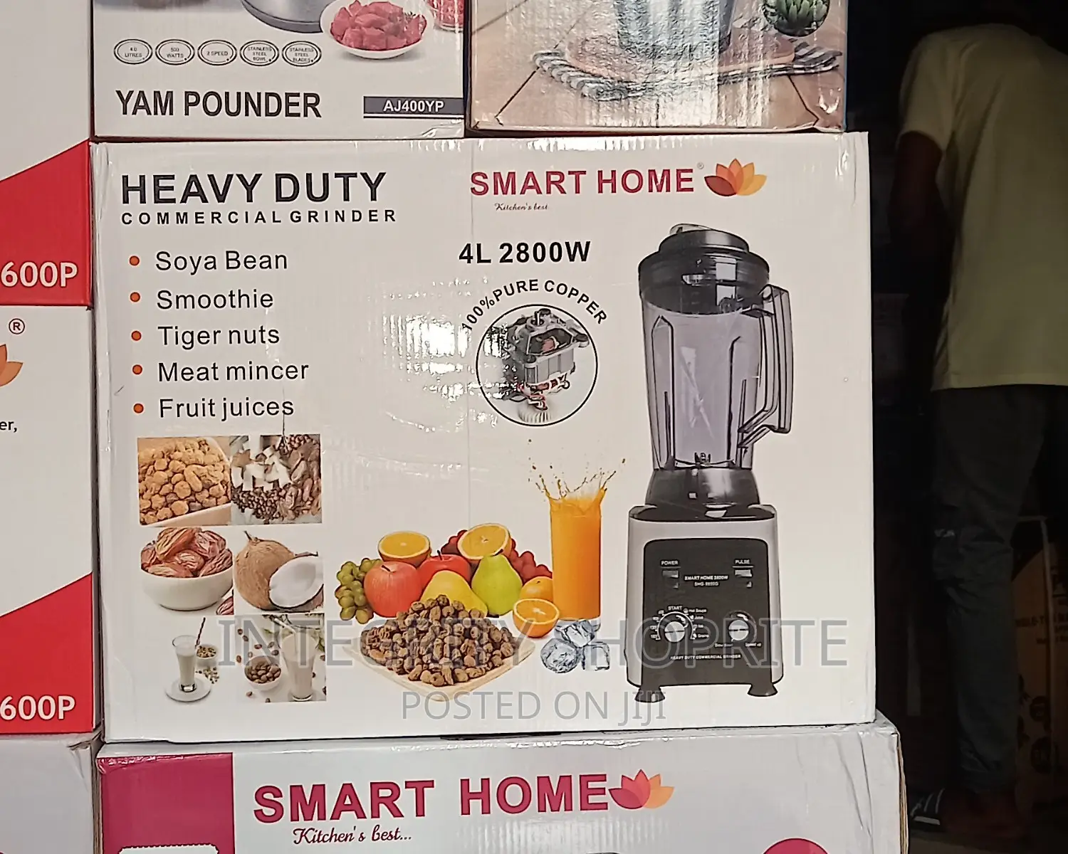 Smart Home Commercial Blender-4l-2800w