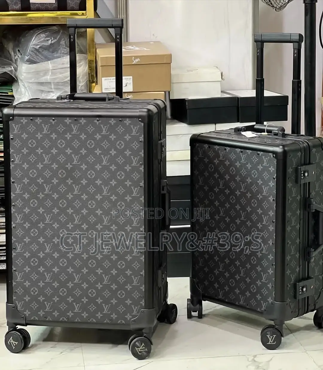 Nice Louis Vuitton × Gucci Traveling Box in Medium Cabin