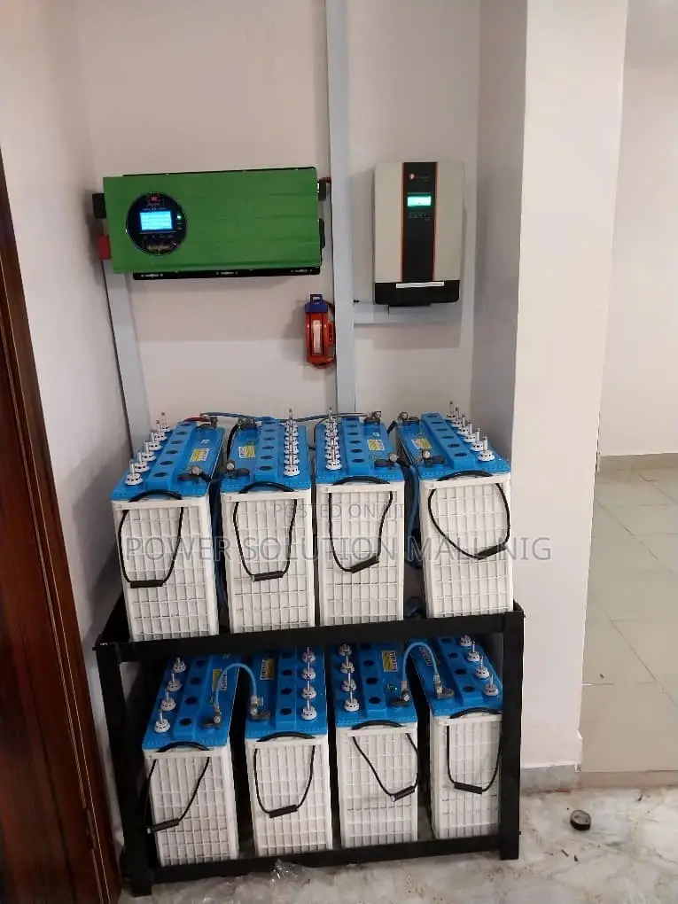 7.5kva Solar Installation With 8 Batteries