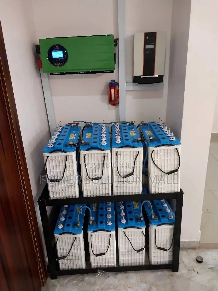 7.5kva Solar Installation With 8 Batteries