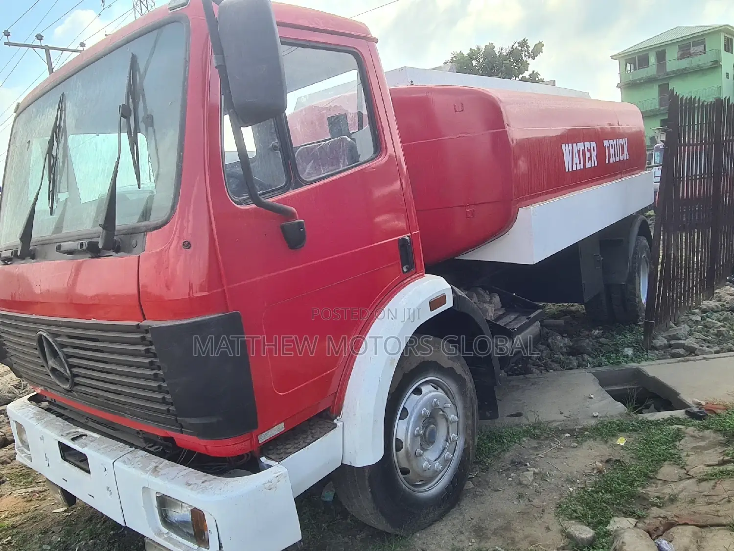 Mercedes Benz 10,000 Liters Water Tank