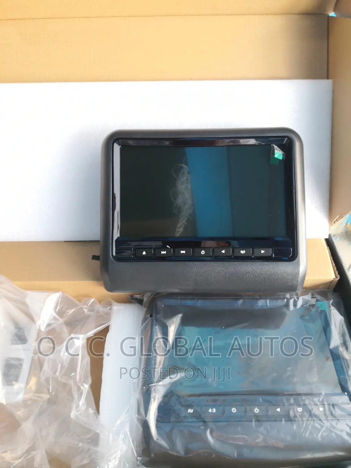 Headrest DVD System Screen All Cars Available