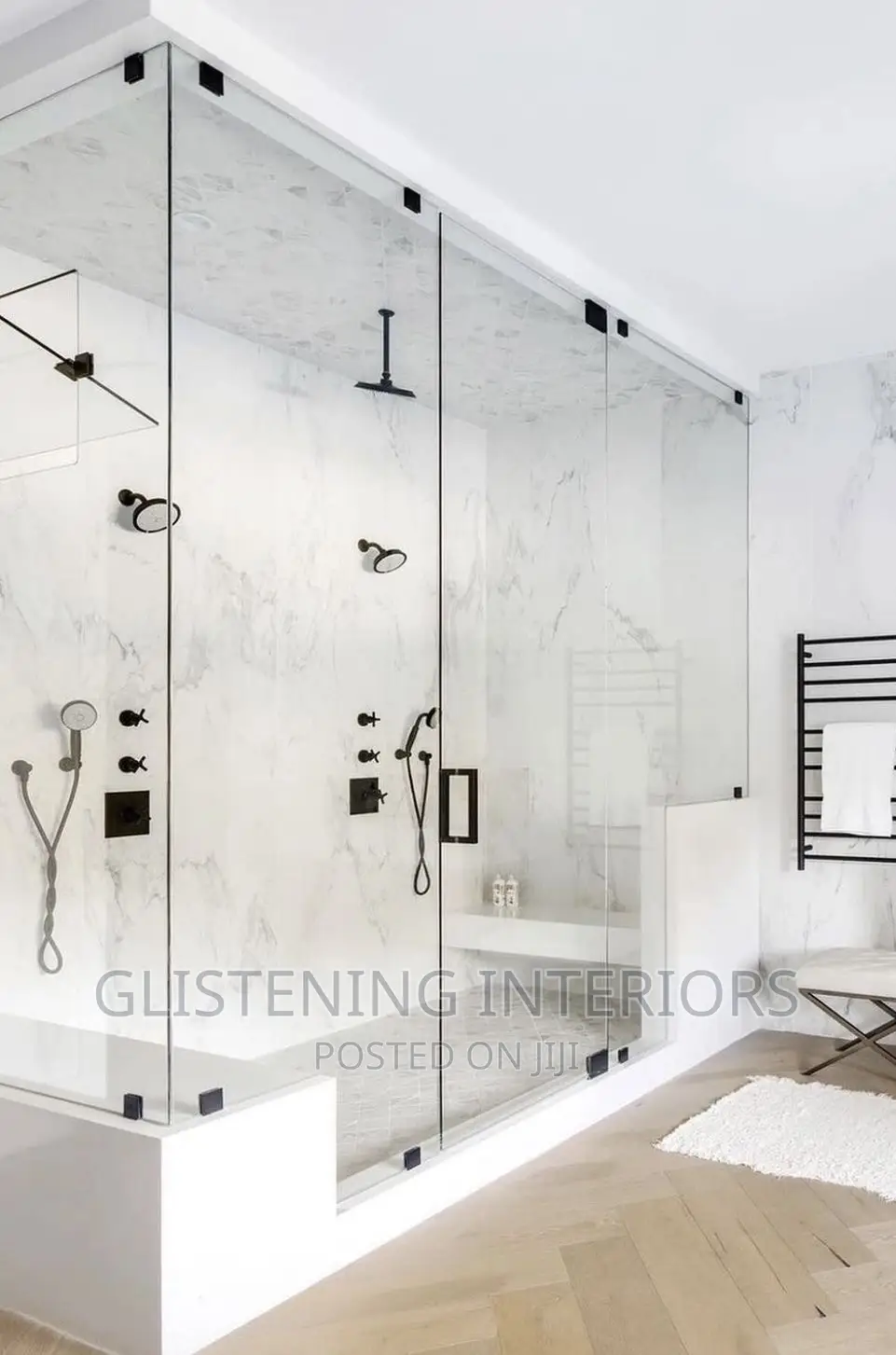 10mm Tempered Transparence Glass Shower Doors Glass