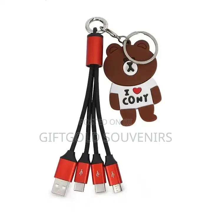 Phone Charging Cable 3-in-1 Multi Fast Charger Cord