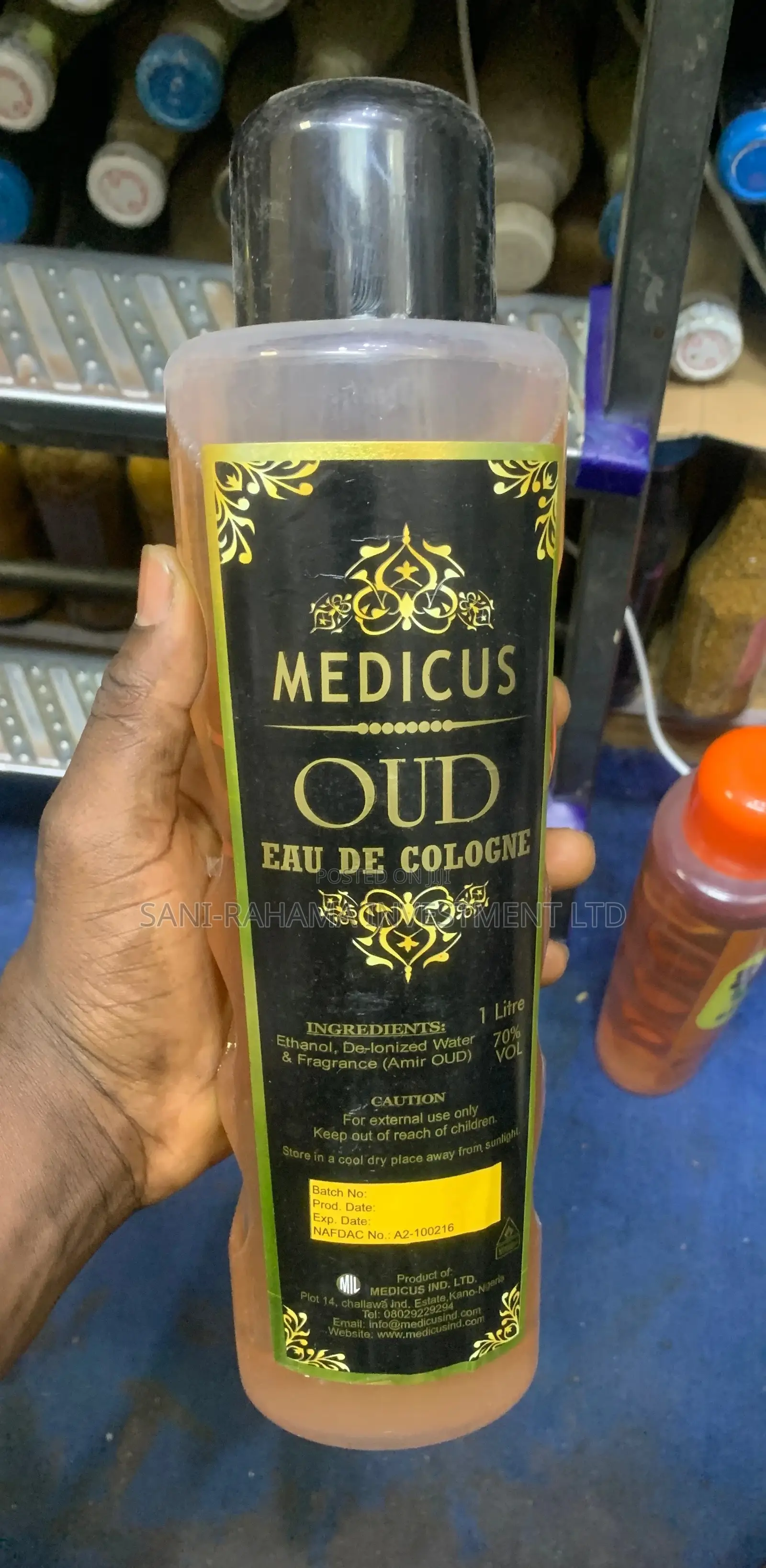 Medicus Bakhour, Medicus Oud and Habiba Eau De Cologne.