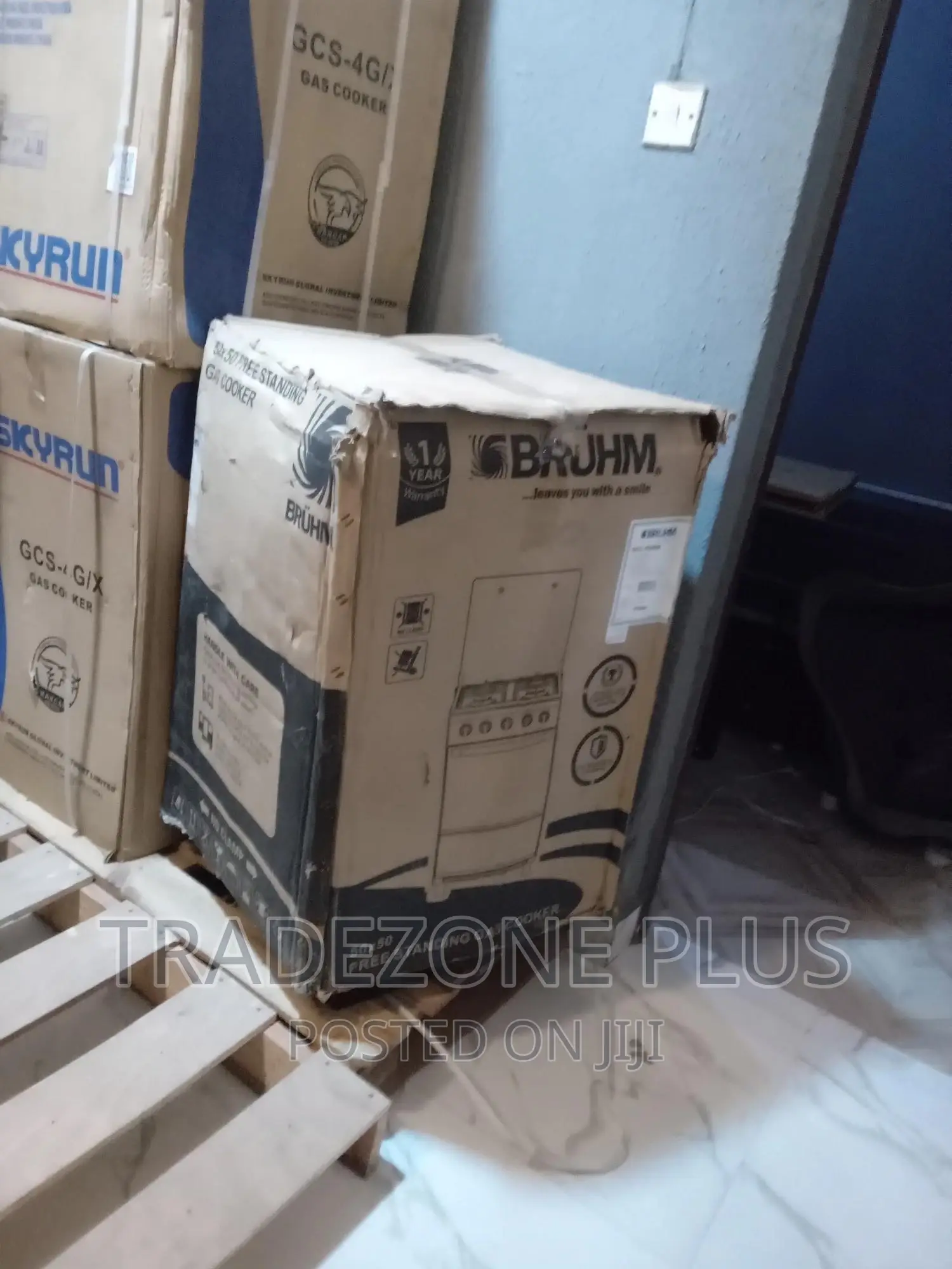 Affordable Bruhm 4 Burner Gas Cooker-bgc-5540ib