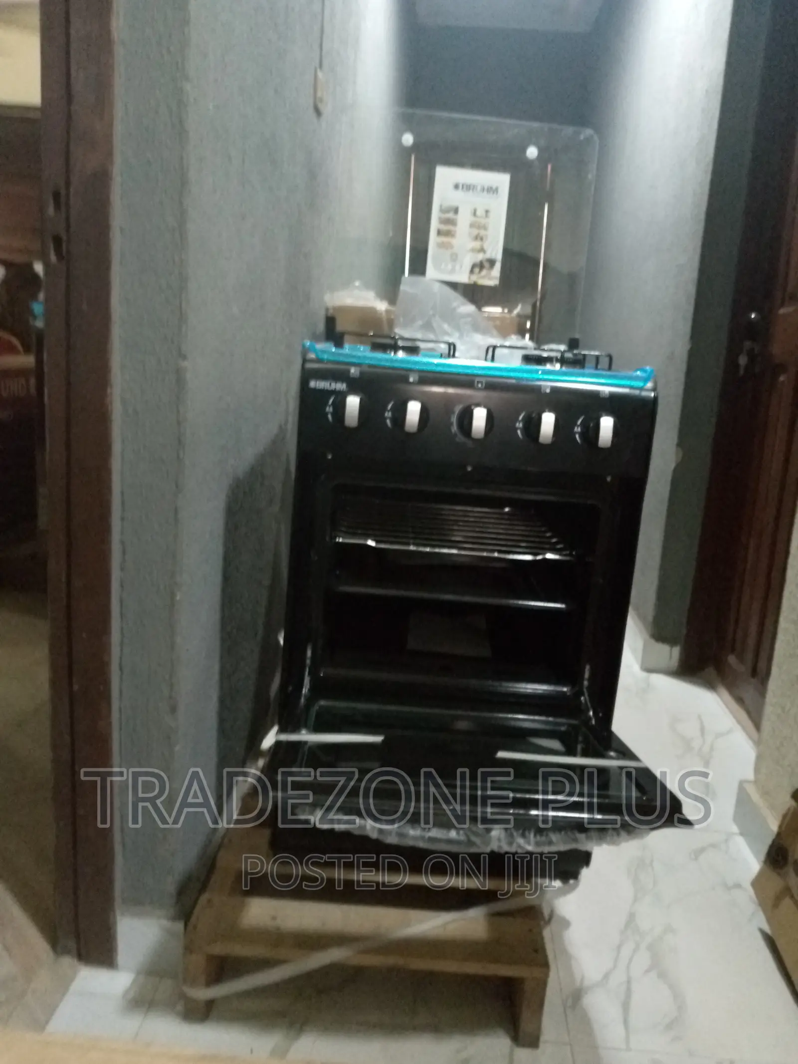 Affordable Bruhm 4 Gas Burner Gas Cooker-BGC-5540ib