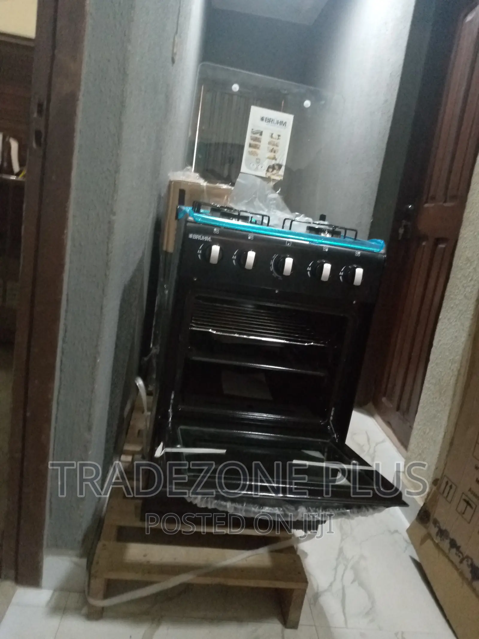 Affordable Bruhm-BGC-5540ib 4+0 Gas Cooker
