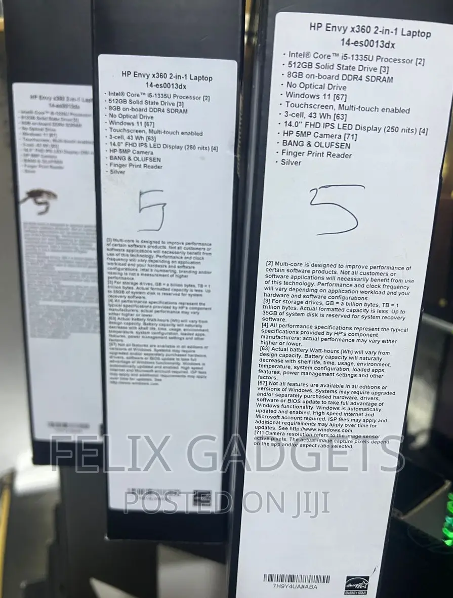 New Laptop HP Envy X360 13z 16GB Intel Core I7 SSD 1T