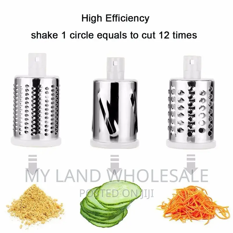 3in1 Manual Vegetable and Fruit Chopper
