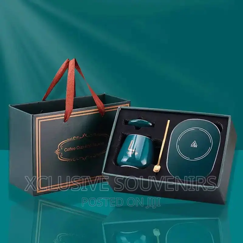 Electric Beverage Warmer Set With Carrier Bag