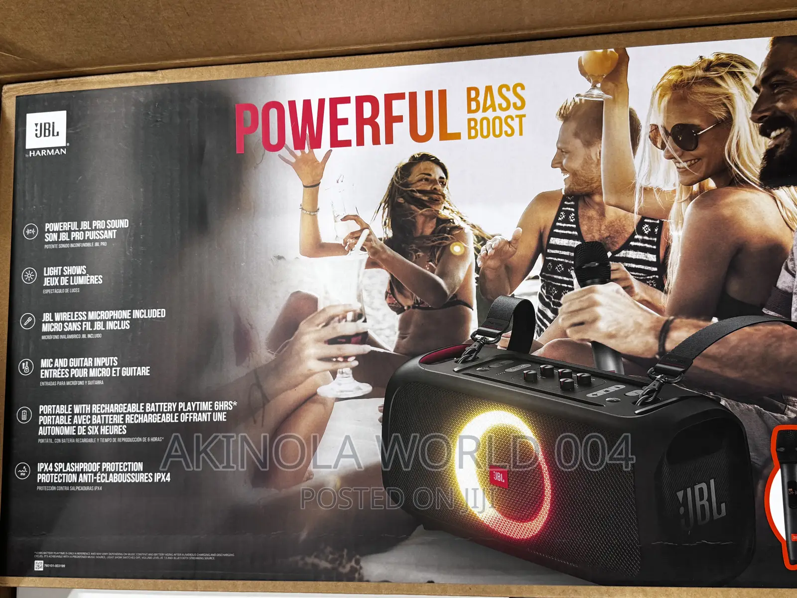 Brand New JBL Party Box on the Go