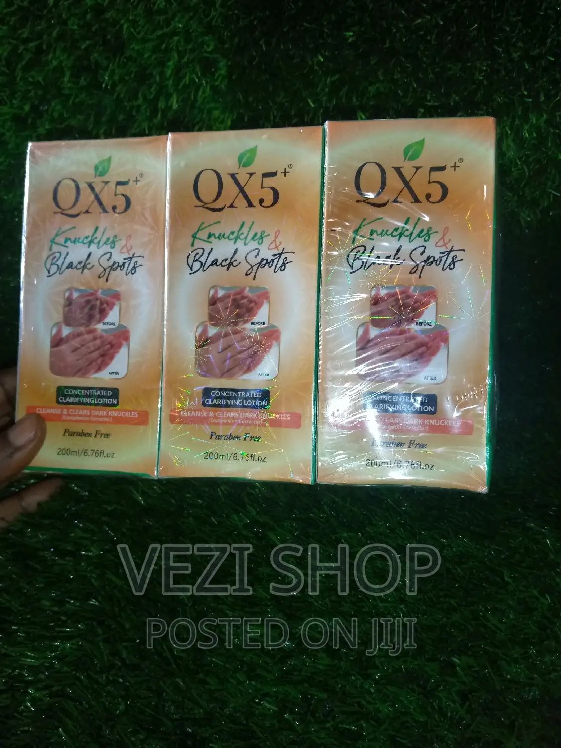 QX5+ Knuckles Black Spots - Concentrated Clarifying Lotion